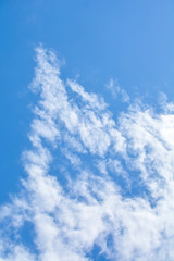 Blue sky. cloud