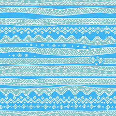 Mint mexican seamless pattern