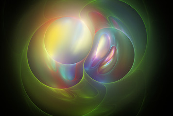 Abstract fractal background