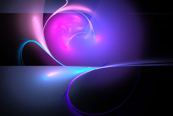 Abstract fractal background