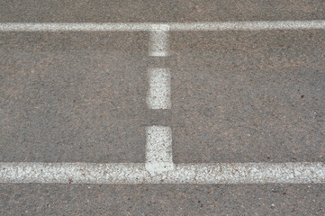 Fototapeta premium old athletics and sport ground