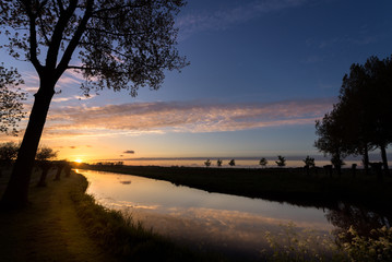 Sunset North Holland