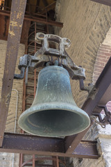 Fototapeta premium Medieval, old bell in a Christian church, Toledo, Spain
