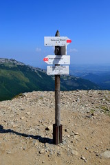 góry Tatry - znaki turystyczne © robert6666