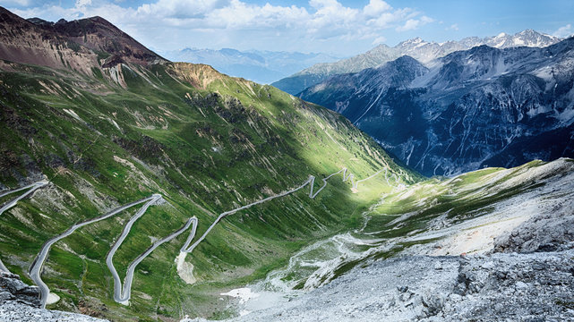 Mountain Road - Stelvio Pass