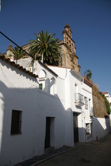 Fototapeta premium Aracena y las antiguas calles del municipio, Huelva