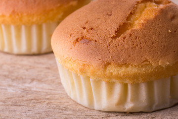 cupcake sweet dessert bakery on wooden board