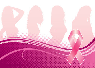 Breast cancer awareness banner