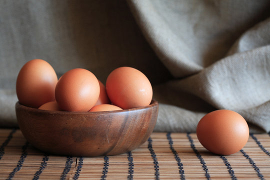 Eggs In Bowl