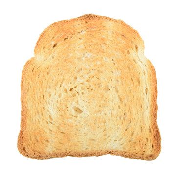 Toast isolated