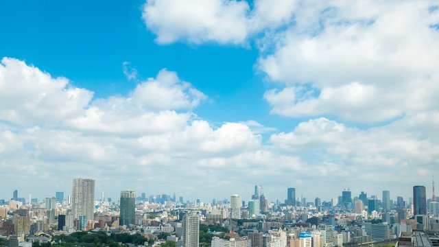 東京風景・タイムラプス