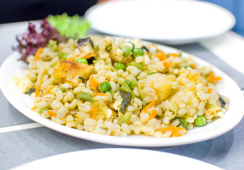serving barley