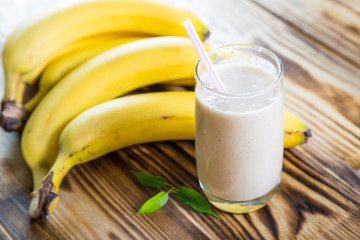 Banana smoothies
