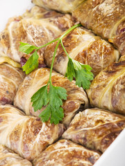 Stuffed cabbage rolls