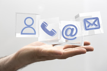 Fototapeta premium contact