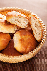 Homemade small breads