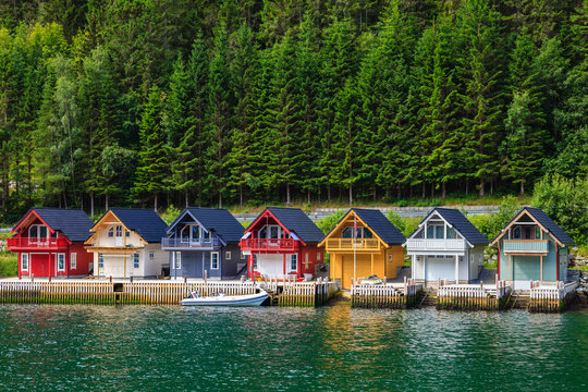 Norwegian Fjord Houses