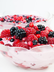 Berry yogurt