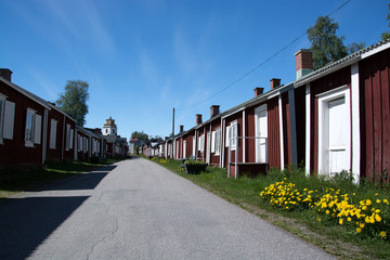 Fototapeta na wymiar Gammelstad, Lulea, Schweden