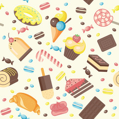 Vector pattern sweets