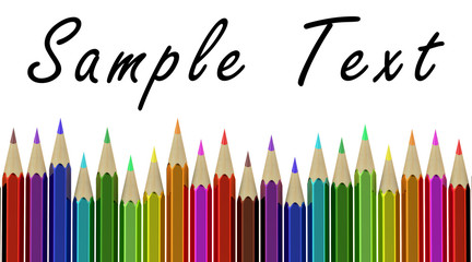 Colorful pencils