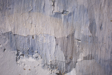 white wall with cracks