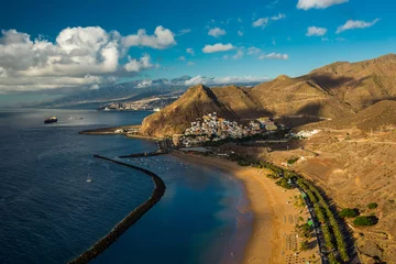 Afwasbaar fotobehang San Andres and Las Teresitas in Tenerife © palino666
