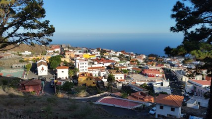 Fototapeta na wymiar Pueblo de Fuencaliente. Isla de La Palma (Canarias)