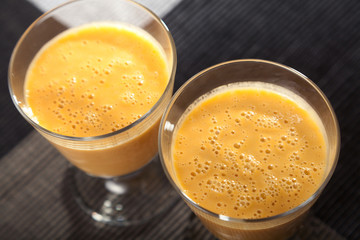Avocado and citurs smoothie