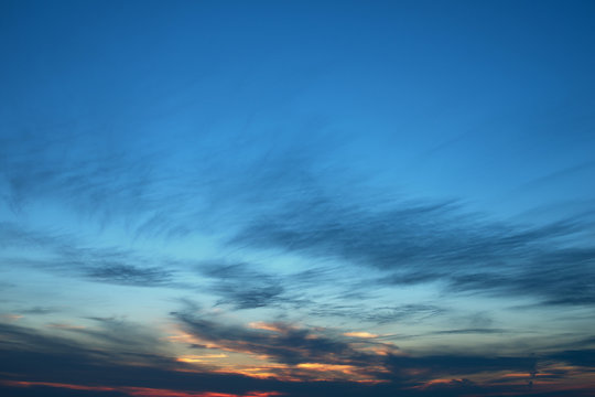 Dawn time and aslo can be seen as sunset 