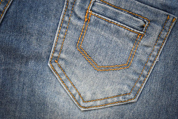 Texture of  jeans background