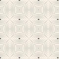 Geometric seamless pattern. Modern stylish texture. Geometric striped monochrome linear.