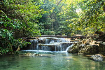 Erawan Waterfall, Kanchanaburi, Thailand.