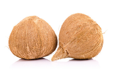 coconut isolated on white background