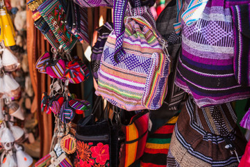 Mexican traditional handmade bags