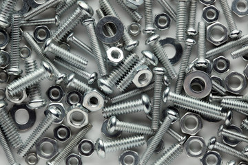 Nuts and bolts background