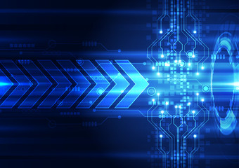 abstract vector speed technology background illustration