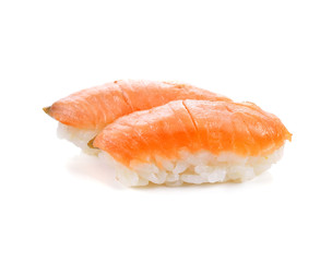 Sushi isolated on white background