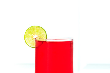 Red Lemon Juice.