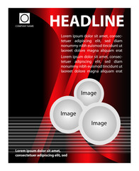 elegant brochure flyer design
