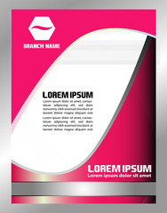 Abstract for text,Vector flyer
