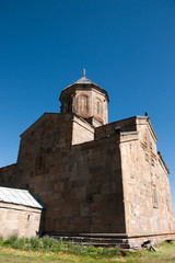Fototapeta premium Gergeti Trinity Church in Georgia