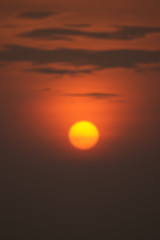 Sky sunsets in summer.