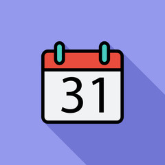 Calendar flat icon