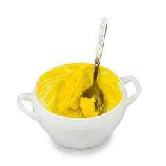 image dessert on the plate