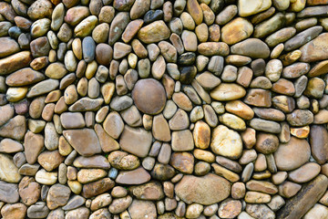 Stone wall texture.