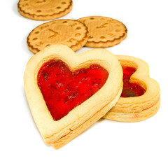 Isolated image of cookies
