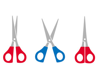 colorful scissors set