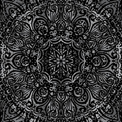 Silver mandala