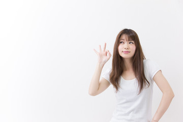 部屋着 (半袖・白バック)